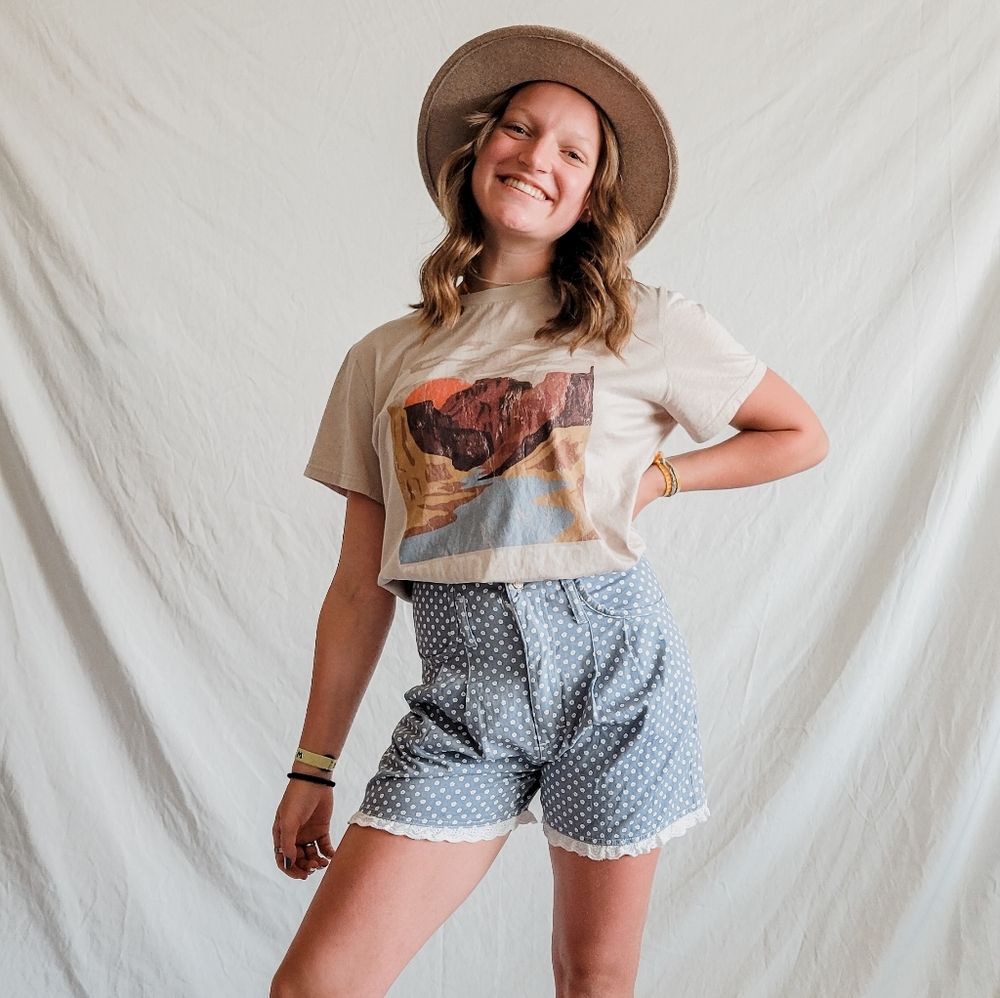 Vintage Gitano Floral Shorts
